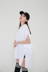 アンフテッドショルダーロング半袖Tシャツ / TOP(7791) Unfooted Shoulder Long Short Sleeve Tee