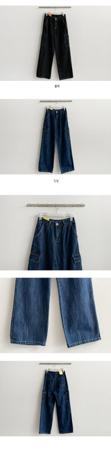 Chadstitch Saint-Cago Denim Wide Pants