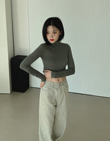 エニーモアクロップポラールTシャツ/Anymore Crop Polar T-shirt (7color)