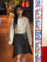 Bread cardigan