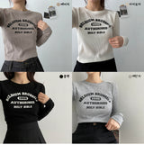 ホーリーワッフルロングスリーブTシャツ/Holly Waffle Long Sleeve Tee