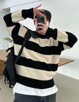 キャンディーデイリーダンガララウンドニット/[BEST]CANDY DAILY DANGARA ROUND KNIT(8COLOR)