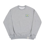 Drawing Letter Flower Smile Sweatshirt_Green Logo