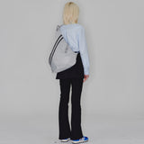 HYBRID MESSENGER BAG (SILVER)