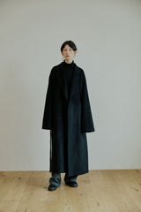 ハンドメイドコート/unisex handmade coat black