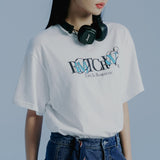 ウォータードロップTシャツ / WATER DROP TEE SHIRT_WHITE