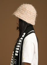 Crochet Knit Winter Hat (caramel)