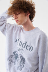 フラミリー スウェットシャツ / Framily Sweatshirts Light melange