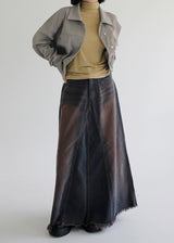 バルーンクロップクラックジャケット/Balloon Crop Crack Jacket (2color)
