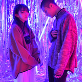 [UNISEX]“SECURITY” Cyclist Half-Zip Pullover (Brown) (6655771607158)