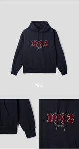1992 ブックルナッピングクロップフードTシャツ/1992 Bookle napping crop hood t-shirt 2color
