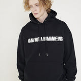 I am Not A humanbeing Hoody (4color) (6674996494454)