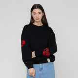 [UNISEX]マルチライフロゴハートスウェットシャツ