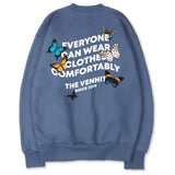 バタフライスウェットシャツ/VENHIT NAVI SWEATSHIRT_B1