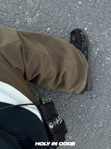 ピーチウォッシングストリングパンツ