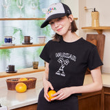 フラワークロップ半袖Tシャツ