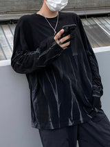 スプレーインクロングスリーブTシャツ/Spray Ink Long-sleeve