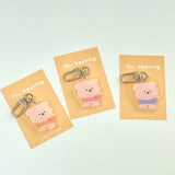 acrylic keyring (3 color) (6687501877366)