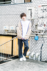 コラボレーションロゴTシャツ BXW × RDVZ Collaboration T - WHITE