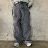 Puckering jeans (2color)