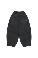 VENTIQUE ビッグバルーンワイドデニムパンツ