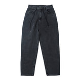 バギーデニムパンツ/MBSRCOPT102 MID90 BAGGY DENIM PANTS BLACK