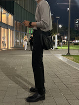 ローウォッシャブルボタンカラーニットウェア / Low Washable Button Collar Knitwear (9 colors)