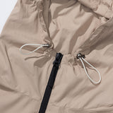 カットポイントウィンドブレーカージャケット / CUT POINT WINDBREAKER JACKET - BEIGE