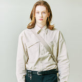 Oblique Cover Shirt cream (6683707474038)