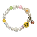 YELLOW PADDING MEOMMEO-I Plush keyring + necklace