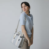 ツイードキャンバスバッグ / Tweed Canvas Bag_Medium