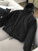 【MADE/7oz】ショート中綿フード付きウェロンバオリン