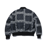 Dominant Paisley Reversible MA-1_Silver (6614972727414)