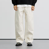 ヒロイダブルニーワイドパンツ / HIROI DOUBLE KNEE WIDE PANTS CREAM