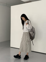 シースルー バックリボン ビーチウェア リネン 長袖 カーディガン/ Fyuber See-Through Back Ribbon Beachwear Linen Long-Sleeved Cardigan