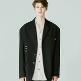 3TIP OVERSIZE SINGLE BLAZER (6538794008694)
