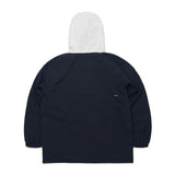ニートフーデッドジャケット/BSR2223FWJK052 NEAT HOODED JACKET NAVY