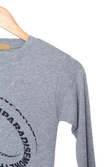 ウェーブクロップロングスリーブTシャツ