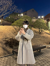 LMN ピンタックバックバンディングワイドスラックス / LMN pin tuck back-banding wide slacks (4 colors)