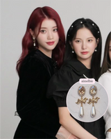 [IVE Leeseo Piercing] Golden Shadow and Ribbon Piercing