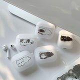 Black - Real Fur Some Cat AirPods Case_matt