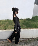 Lace pants