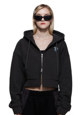 TCP X KIMRIYUN CROP PIGMENT HOOD ZIP UP