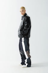 エナメルジャケット/BSR2223FWJK061 WD ENM JACKET ENAMEL BLACK