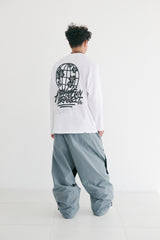 ワールドワイドジャージロングスリーブ / BSR2223FWPO036 WORLD WIDE JERSEY LONG SLEEVE WHITE