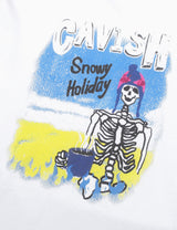 スノーウィホリデーロングスリーブTシャツ/SNOWY HOLIDAY LS TEE WHITE(CV2CFUT552A)