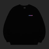 レインボーリフレクティブロゴ/RAINBOW REFLECTIVE LOGO CREWNECK