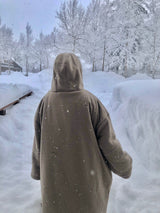 Aomori hood duffle coat