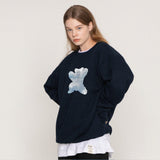 [UNISEX] Big Cloud Bear Smile Sweatshirt