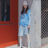 アーチプリンティングベスト/ARCH PRINTING VEST-WASHING BLUE